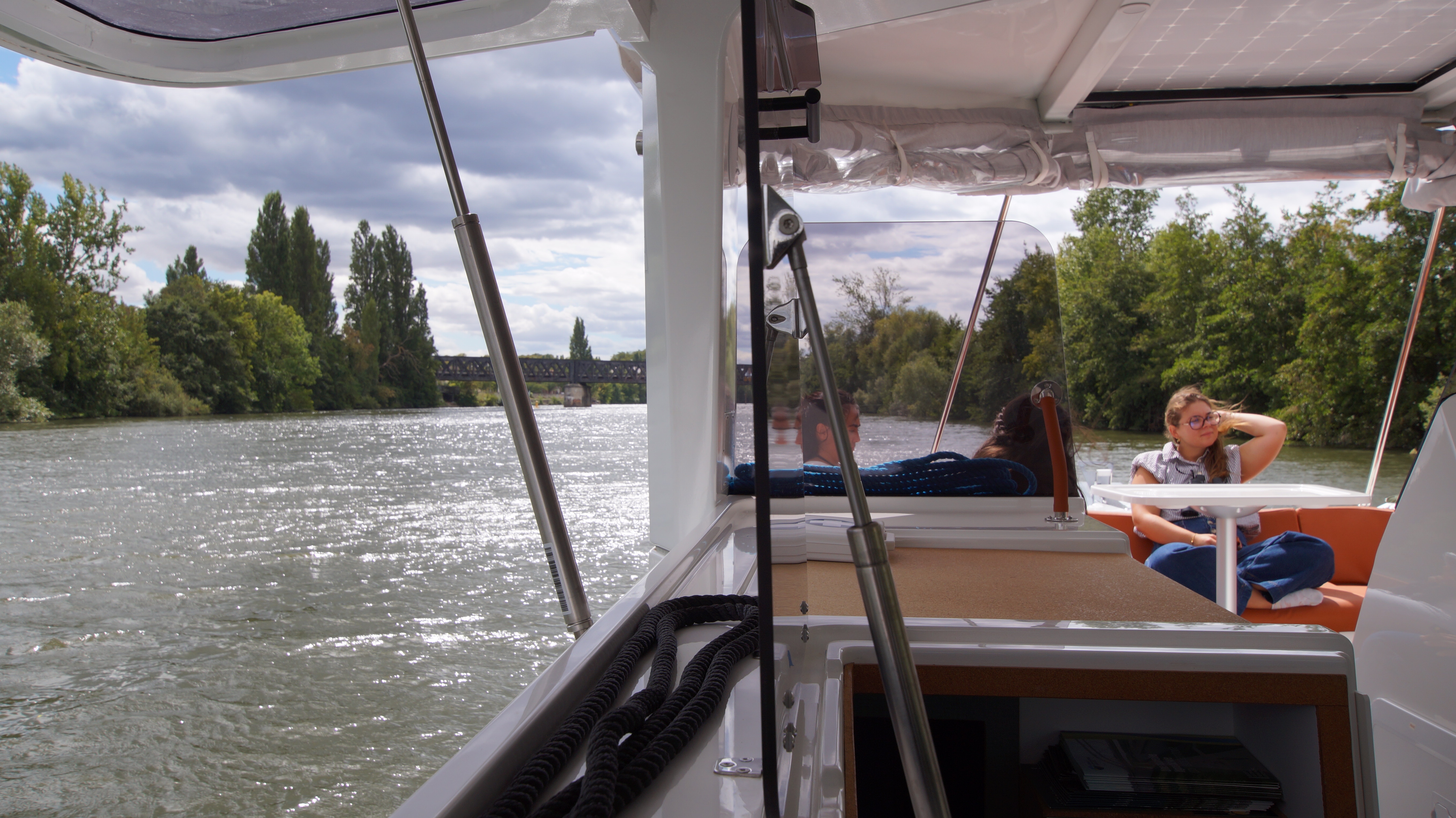 Promenade en catamaran solaire | Quand l'Aisne rejoint l'Oise