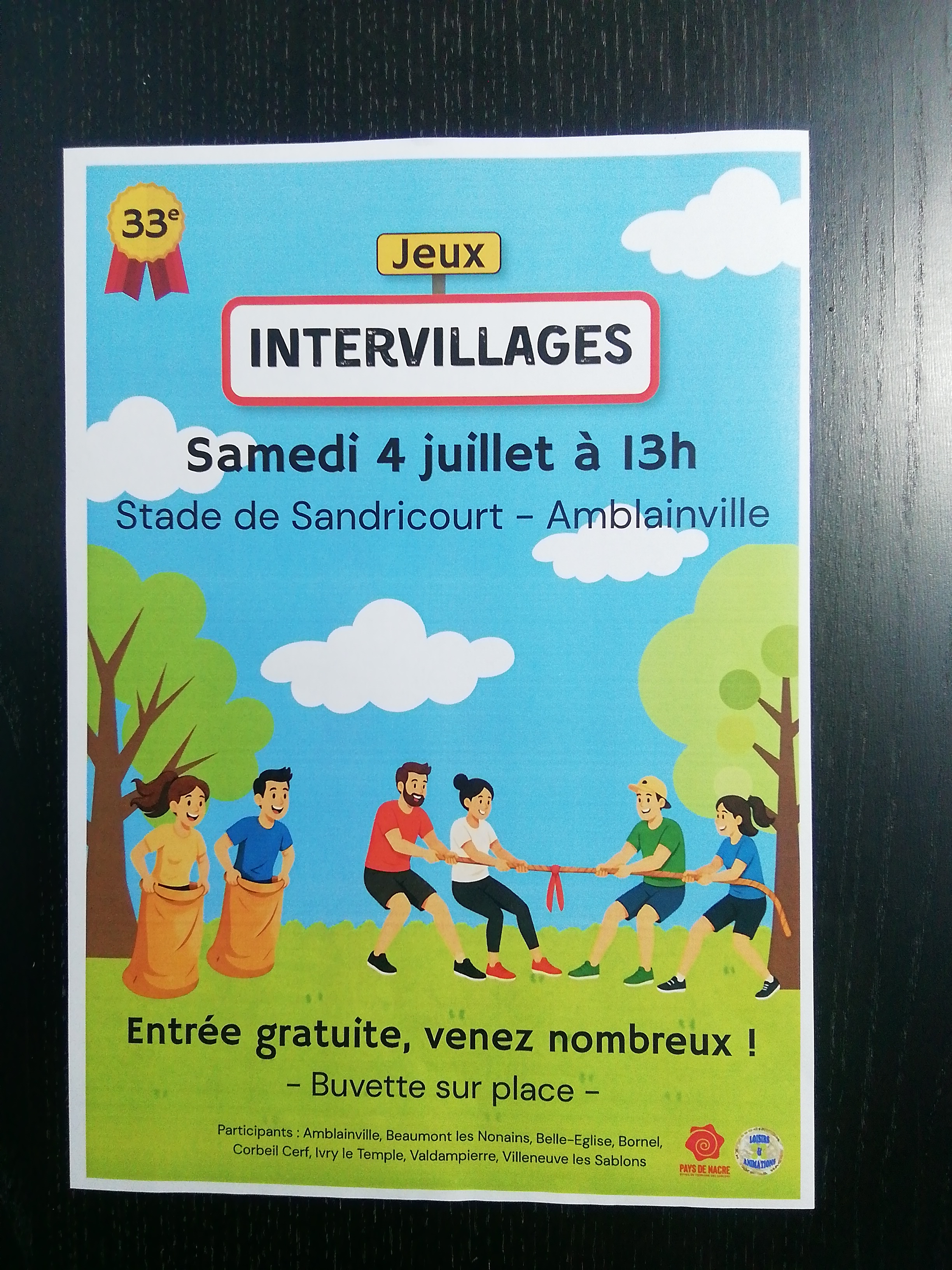 Jeux intervillages