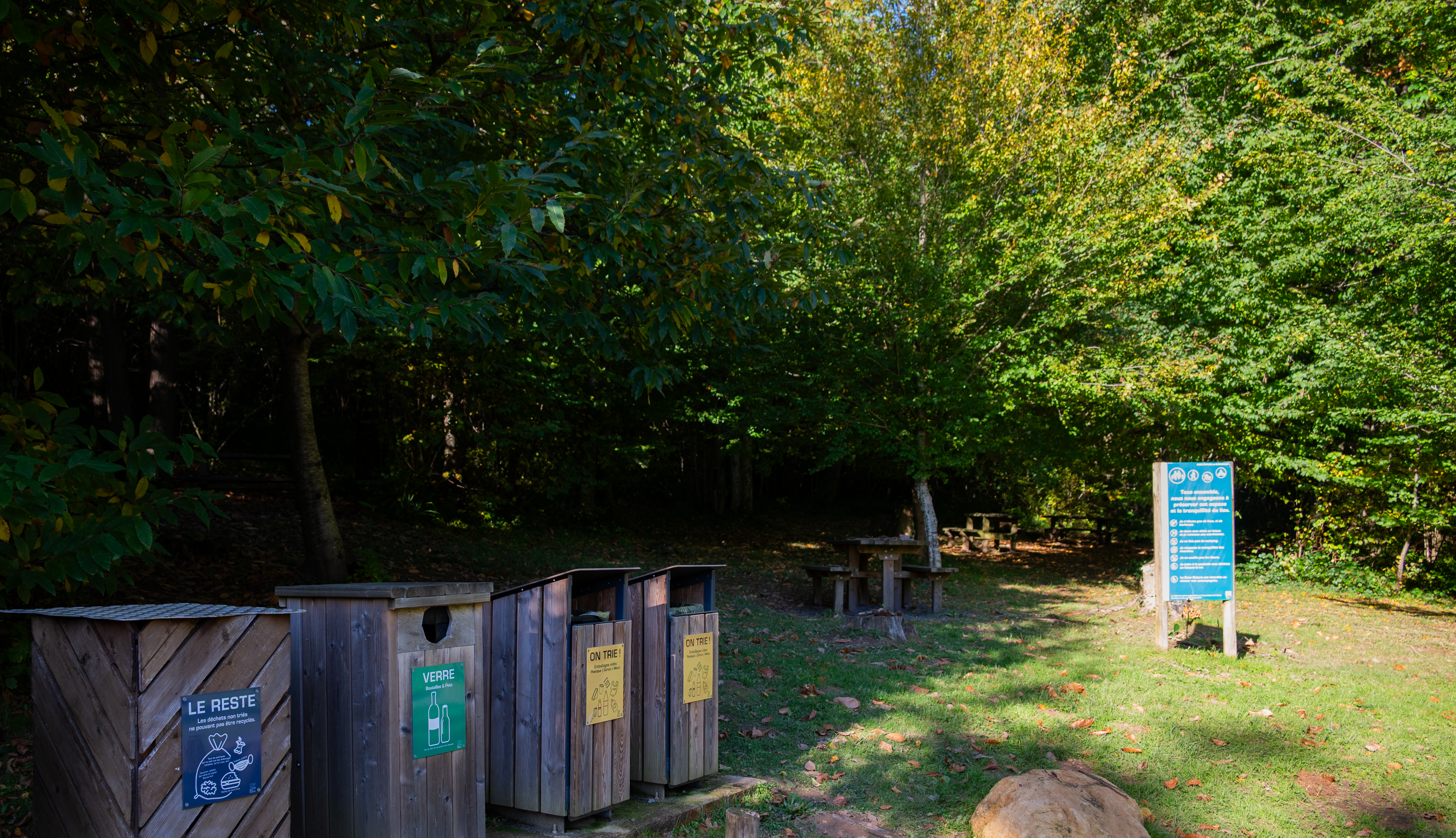 Aire de pique nique de la Base Nature et Randonnée d'Elincourt Ste Marguerite
