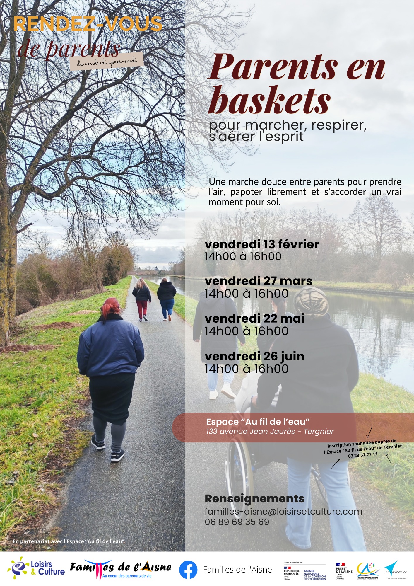 Parents en baskets