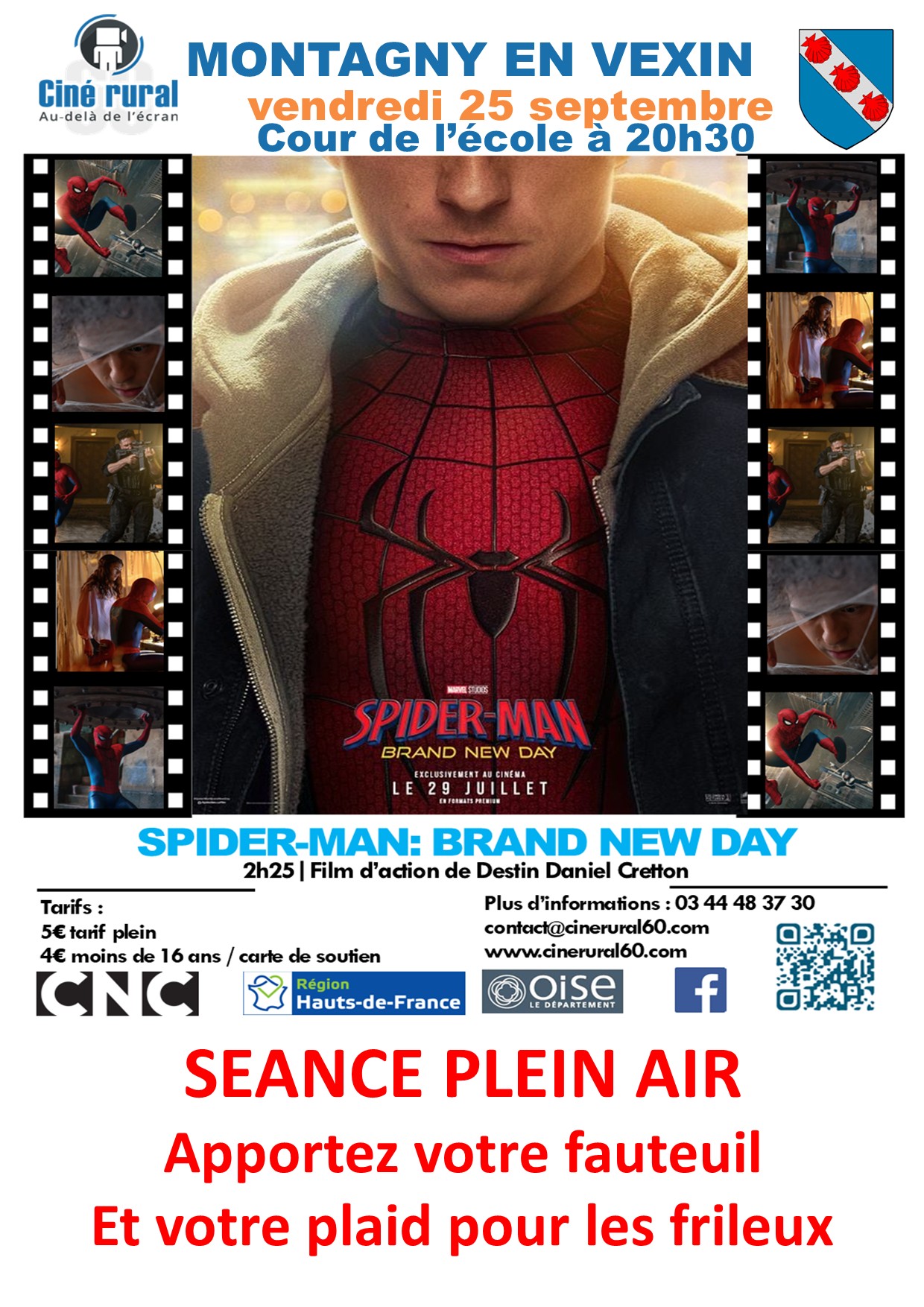 Ciné plein air - Spiderman Brand new day