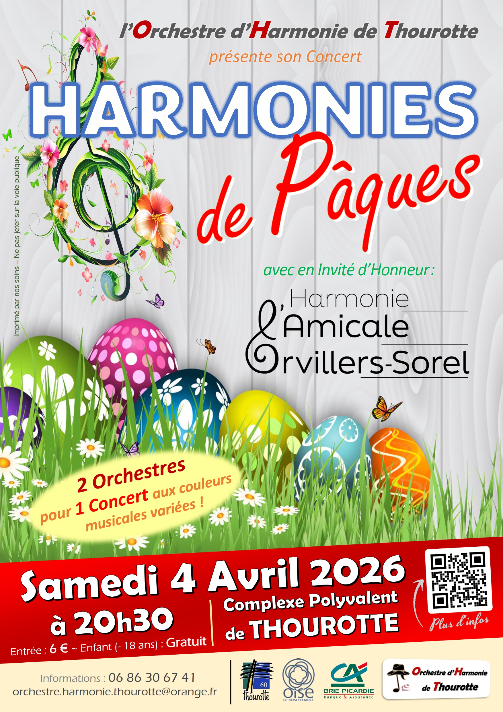 Concert "HARMONIES DE PÂQUES"