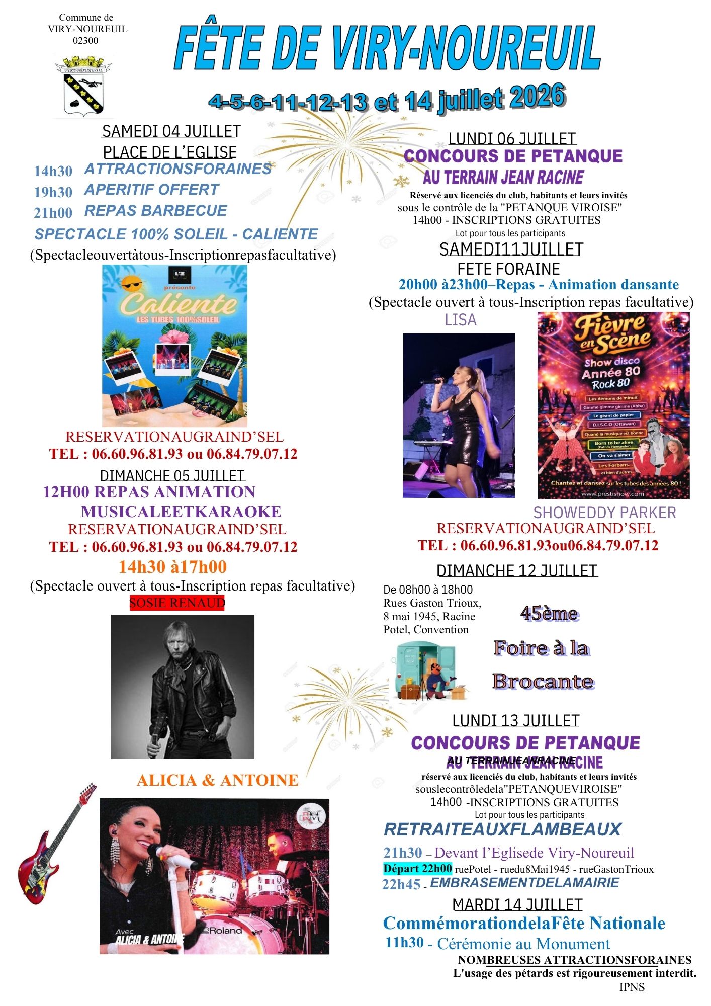 Fête De Viry-Noureuil — visuel événement