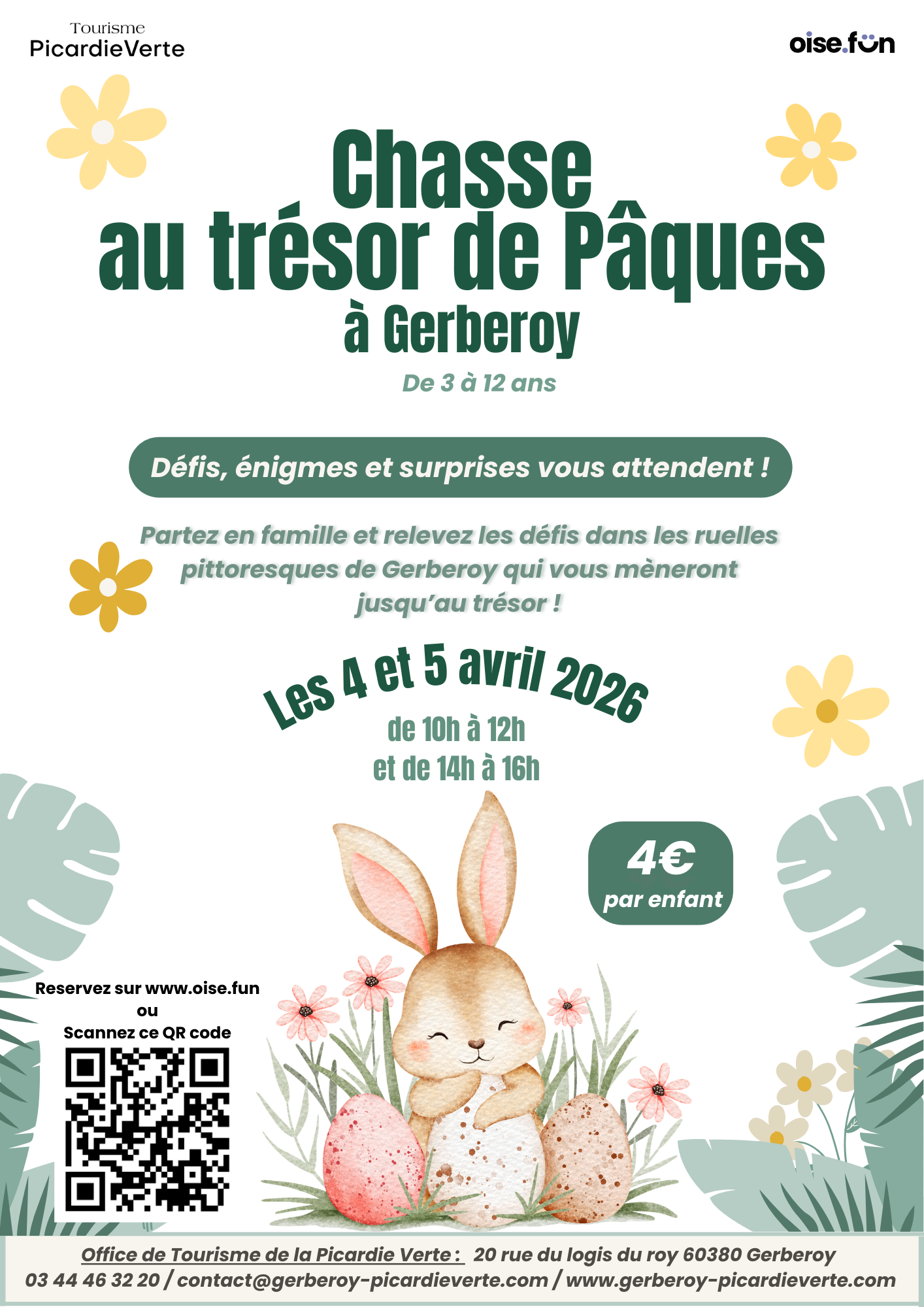 Chasse au trésor de Pâques à Gerberoy