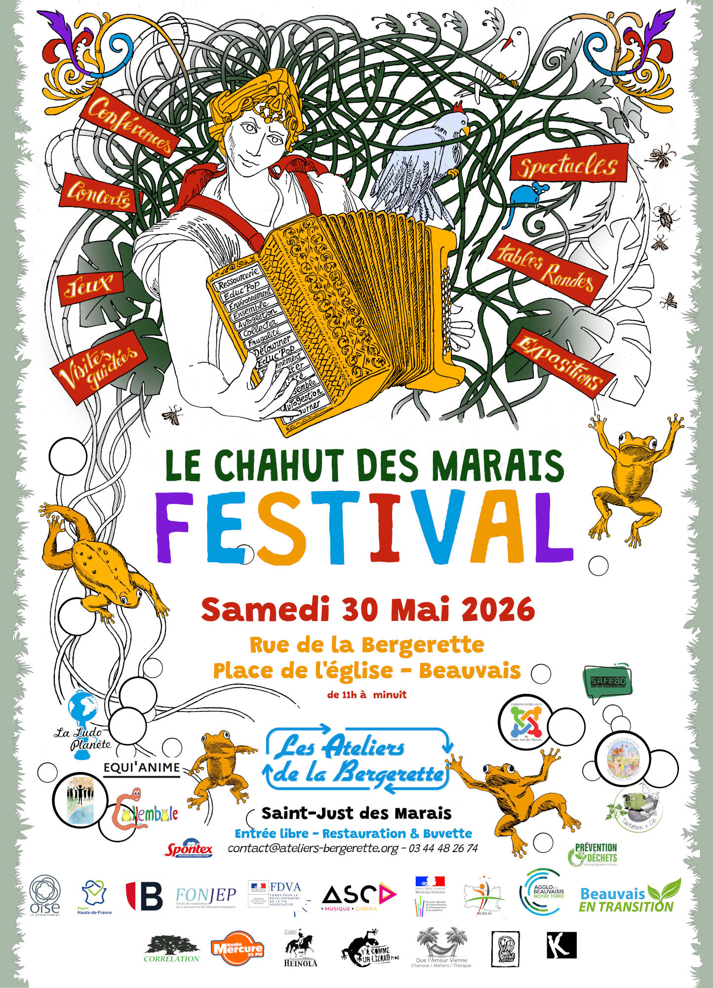 Festival du Chahut des Marais — visuel événement
