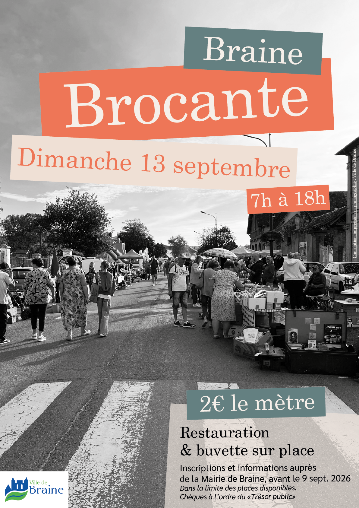 Affiche Brocante