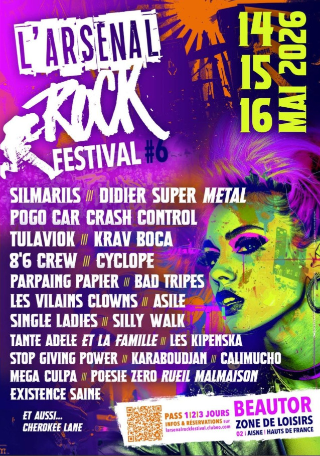 Arsenal Rock — visuel événement