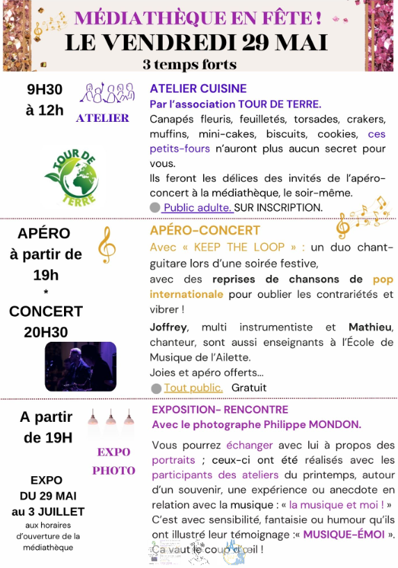 Médiathèque en fête !