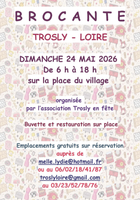 Brocante à Trosly-Loire — visuel événement