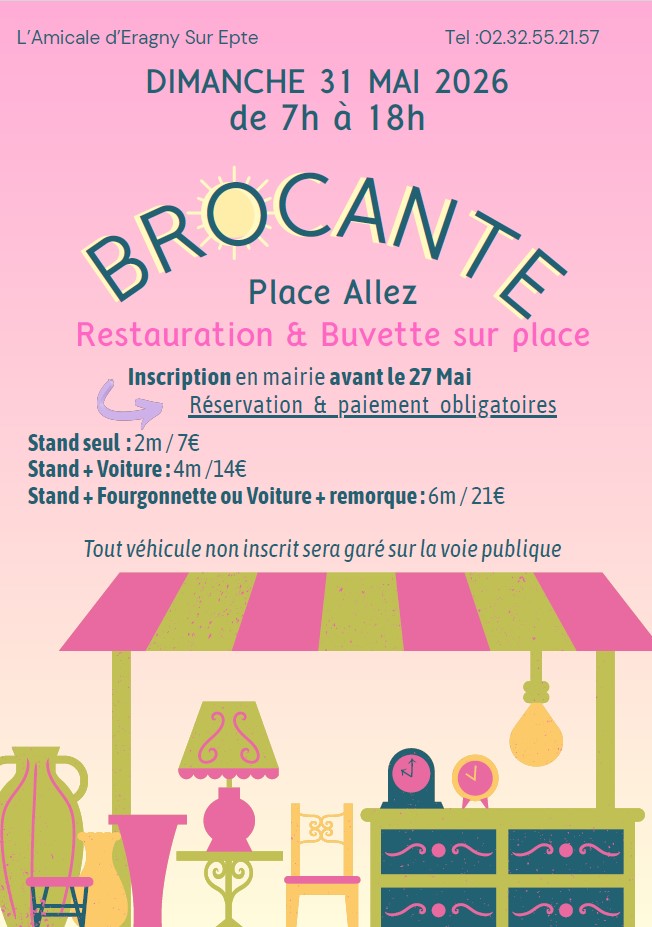 Brocante de Printemps — visuel événement