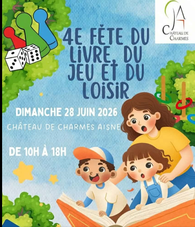 4éme fête du livre, du jeu et du loisir.