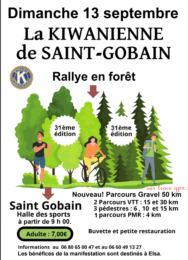 La kiwanienne de Saint Gobain