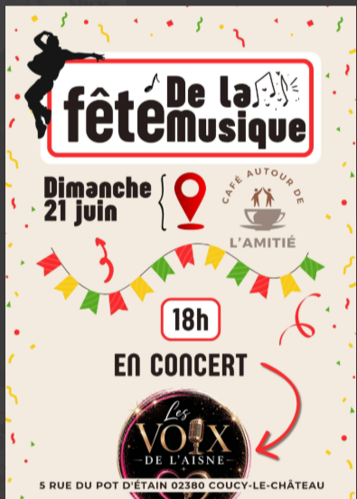 Fête de la musique Coucy le château
