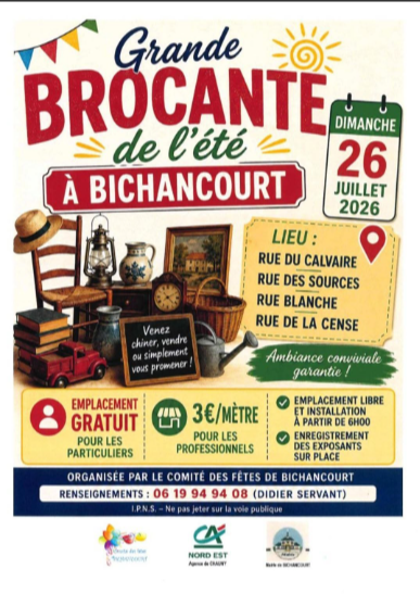 Brocante Bichancourt