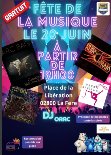 Fête de la musique La Fère