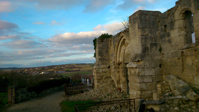 Eglise ruines III < Maizy < Aisne < Picardie