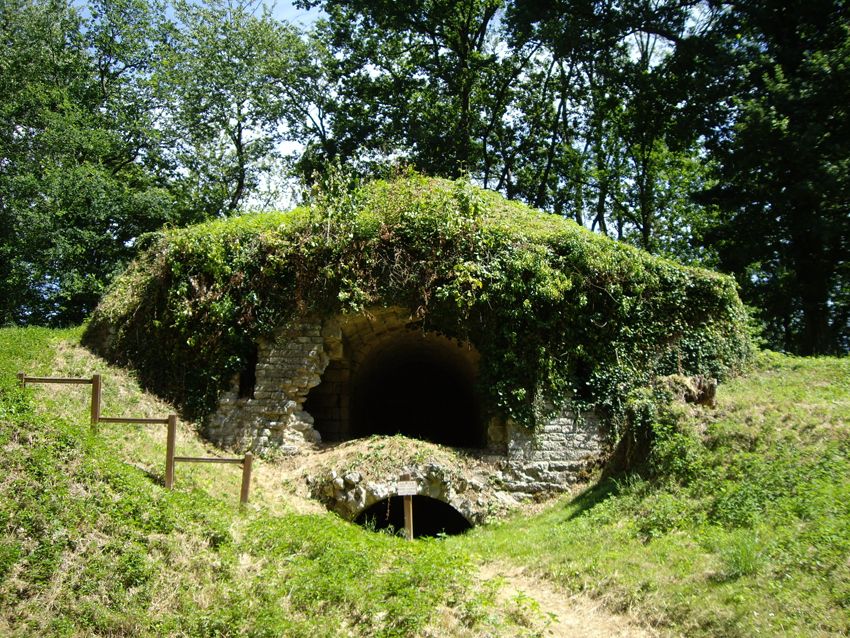 Entrée Fort de la Malmaison (F. Marlot)