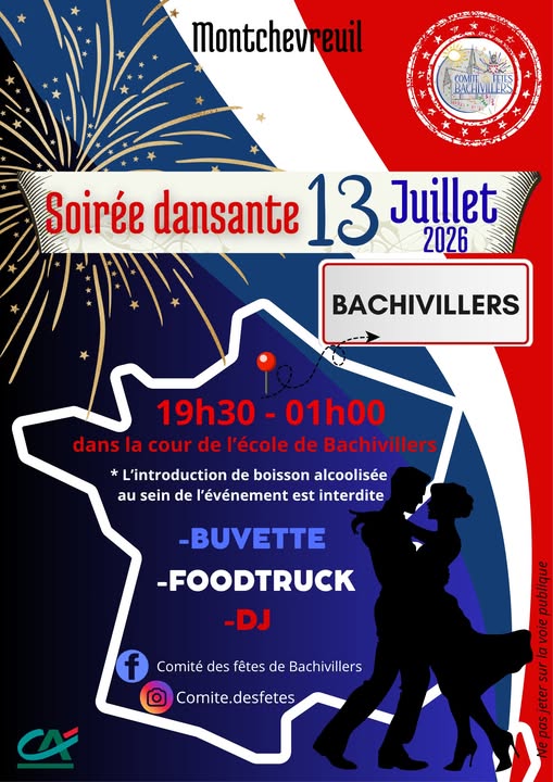 Bal du 14 juillet à Montchevreuil