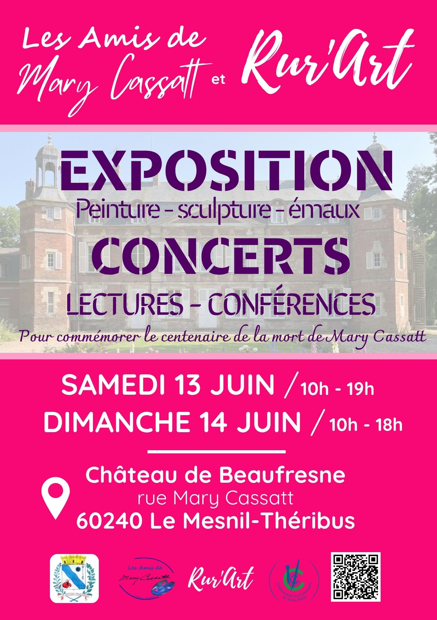 Les Amis de Mary Cassatt et Rur'Art célèbrent Mary Cassatt !