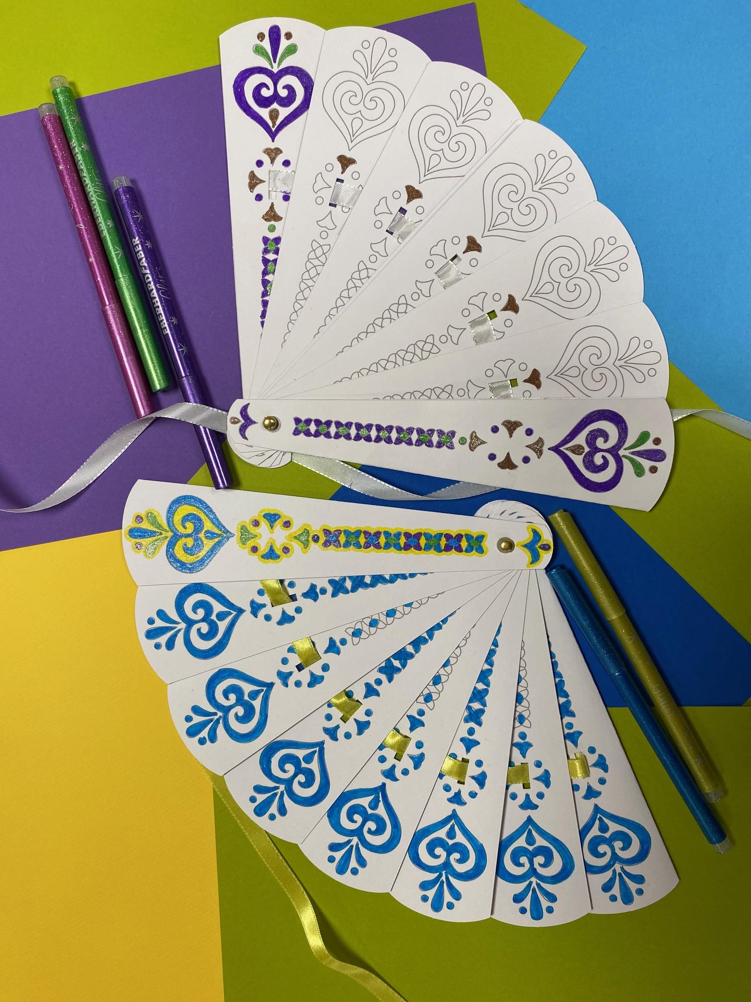 Atelier créatif “Éventail carnaval”