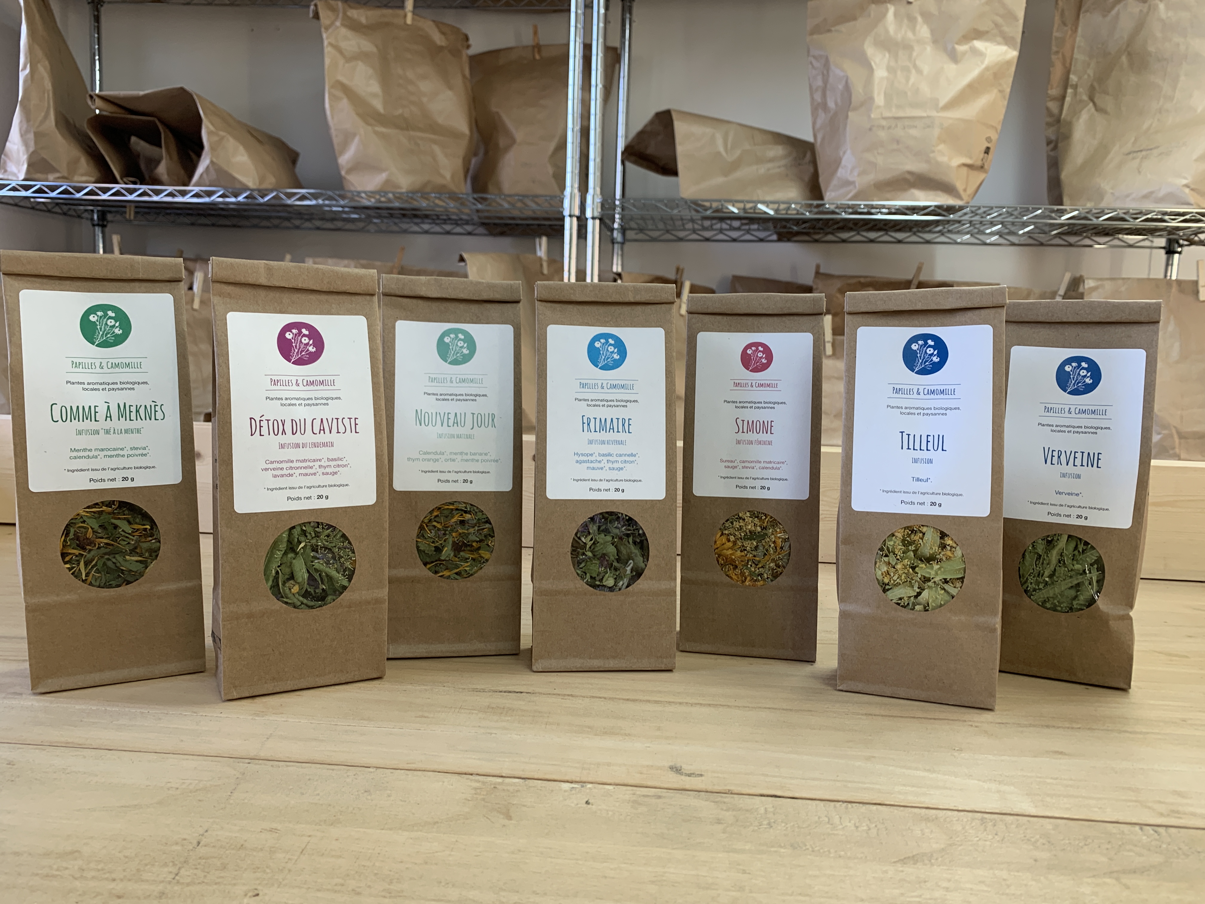 Papilles et Camomille