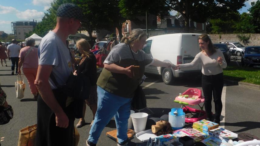 Brocante handisport — visuel événement