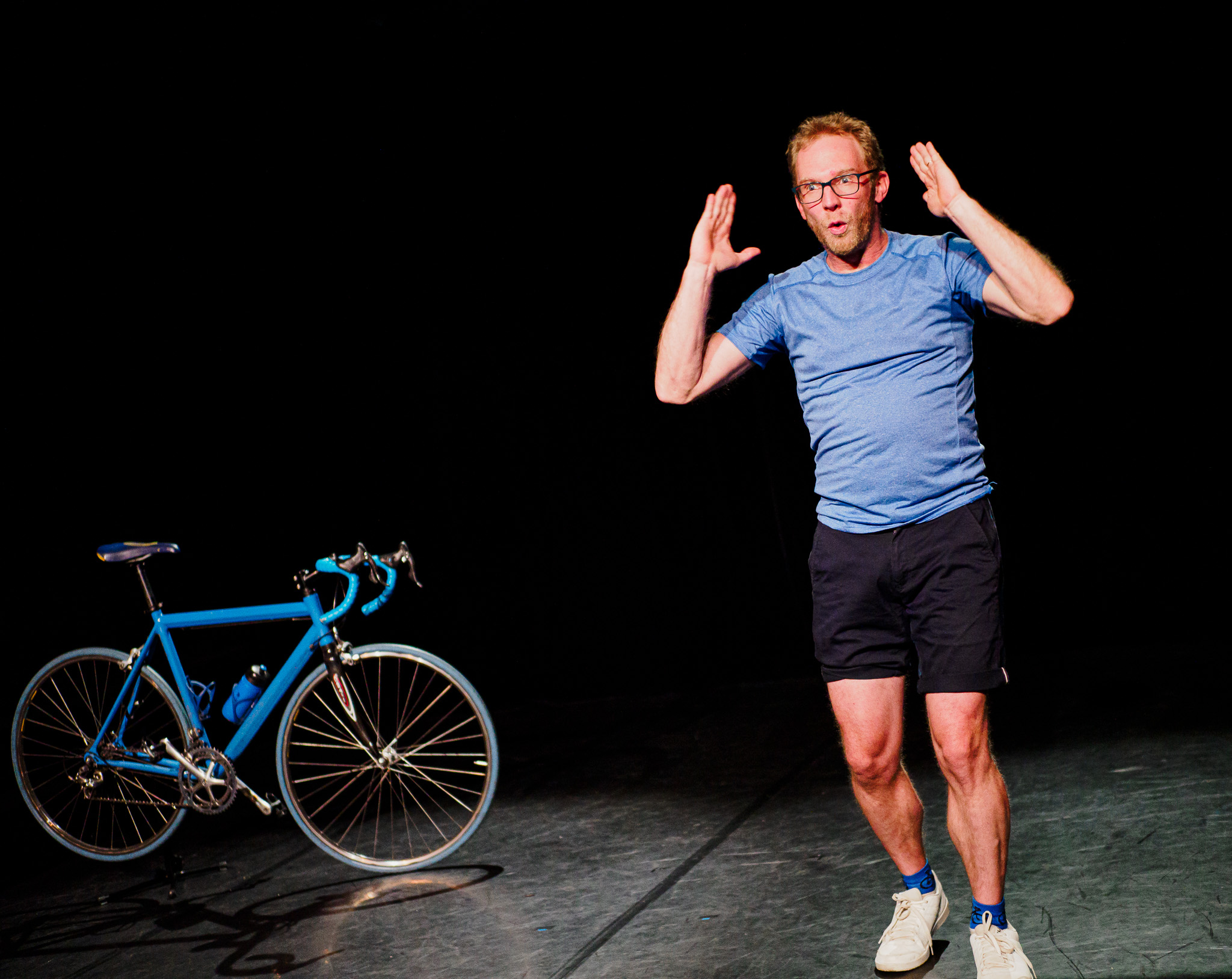[Théâtre] L'Échappée - récit d'un cycliste - Cyril Fragniere