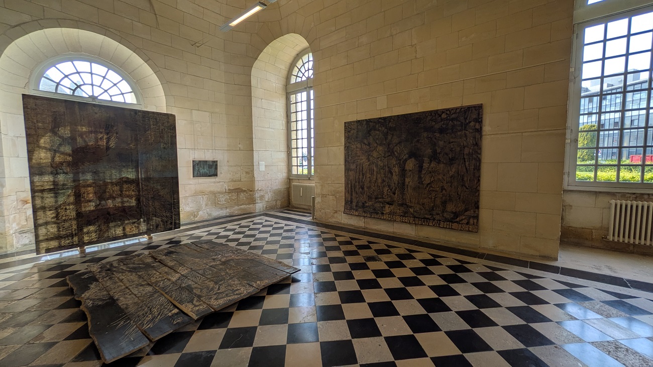 Exposition à Laon : "Le dos noir"