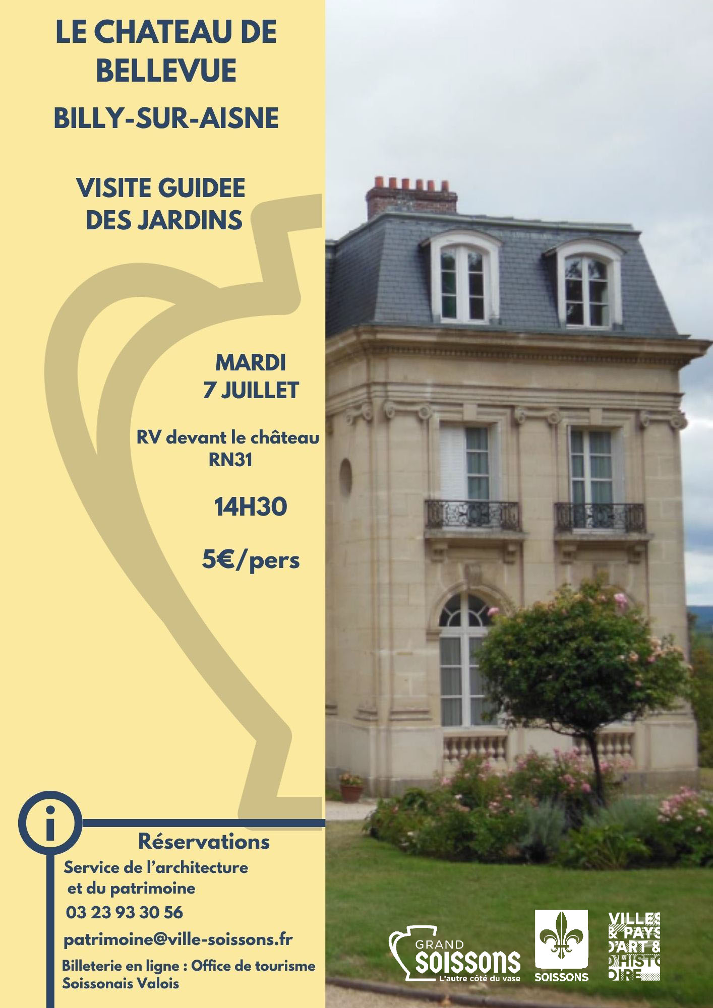 Le château de Bellevue - Billy-sur-Aisne