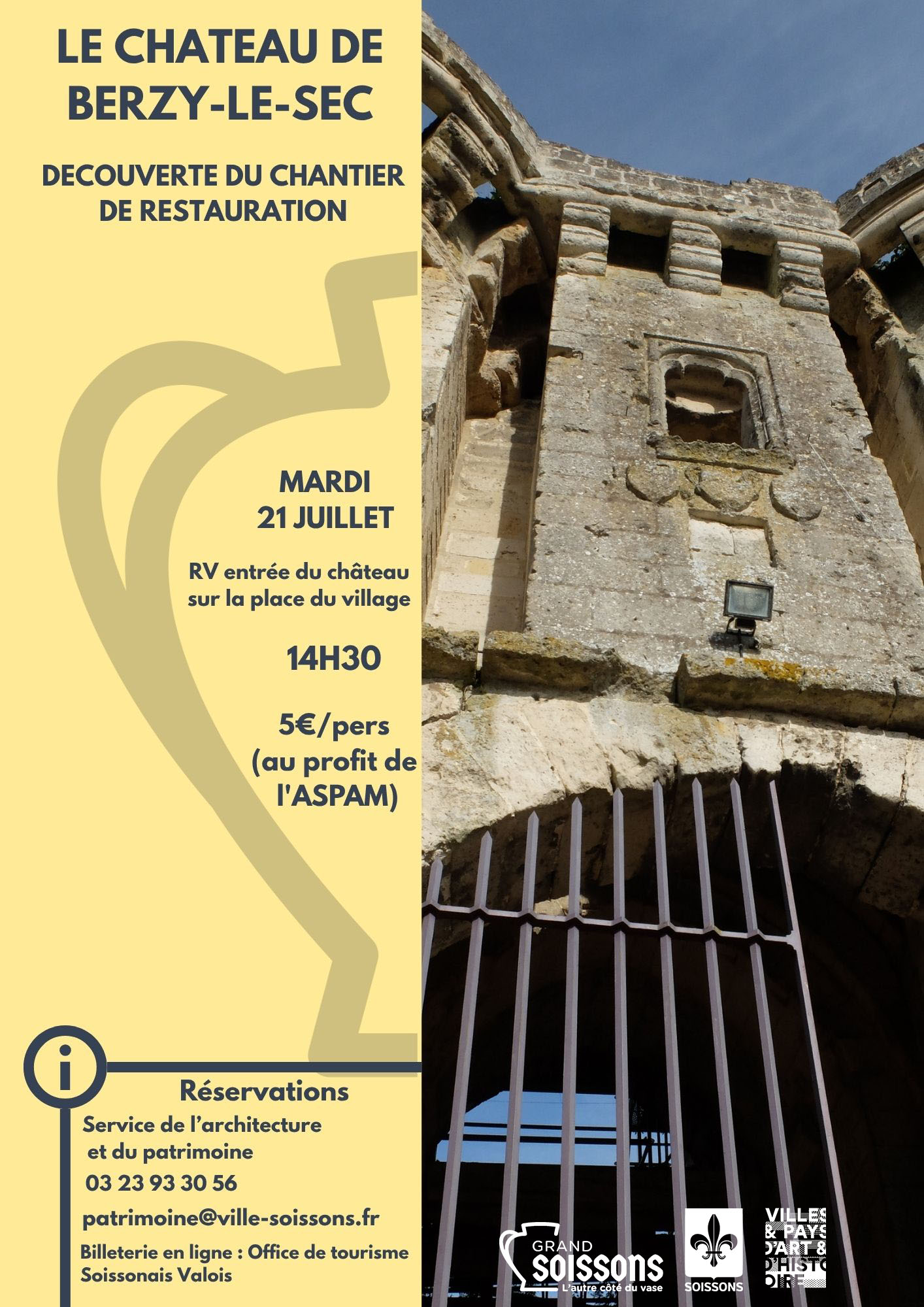 Le château de Berzy-le-Sec