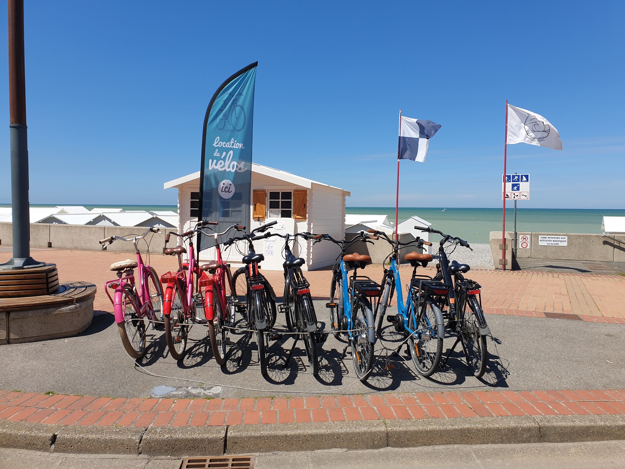 Cabine à Vél’eau (Point location plage Mers les Bains)