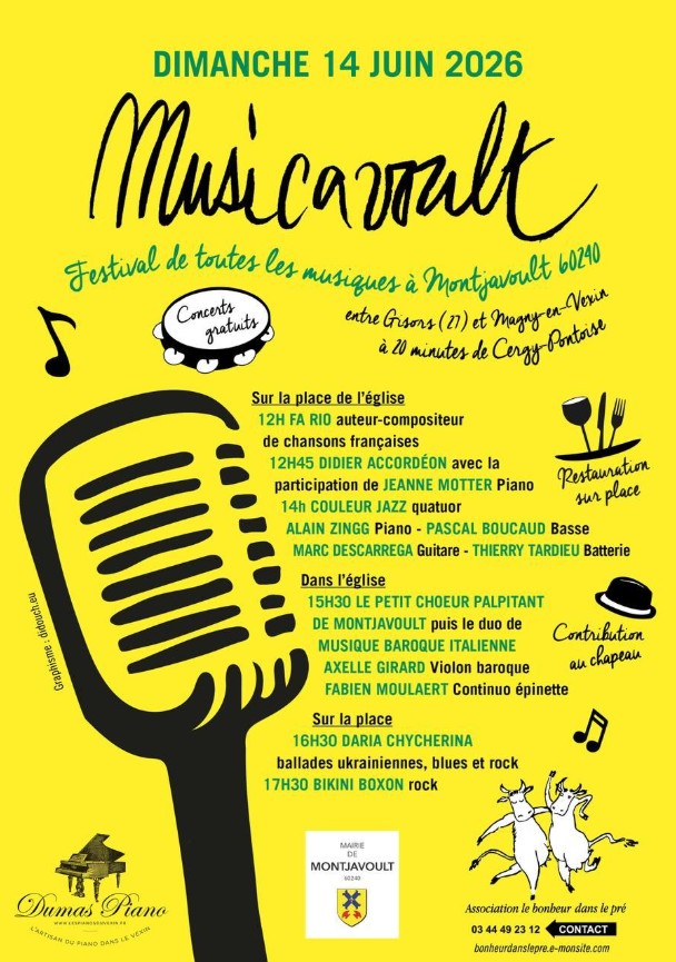 MUSICAVOULT festival de toutes les musiques à Montjavoult