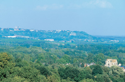 Panorama sur la cuvette de Mons-en-Laonnois