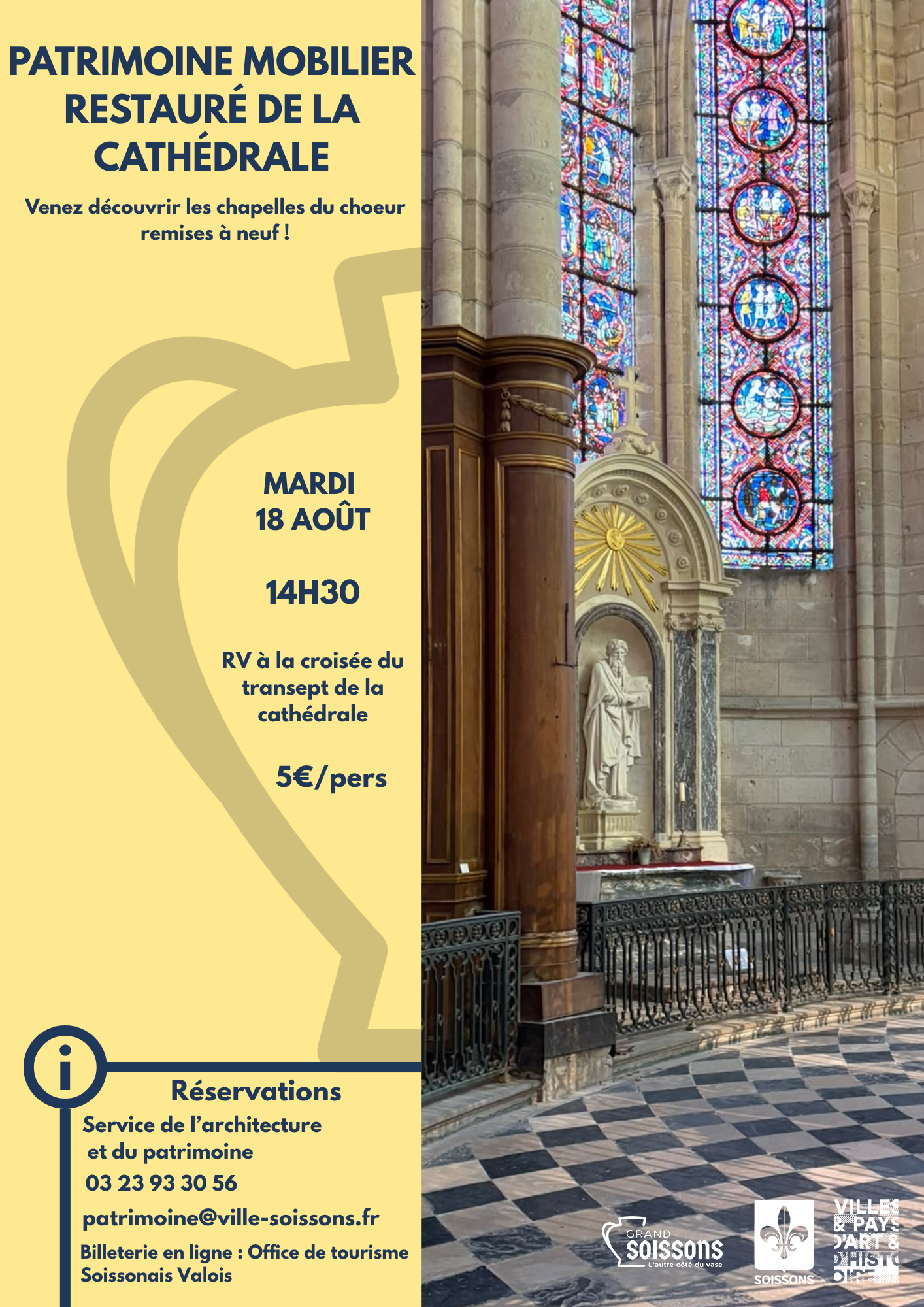Patrimoine mobilier restauré de la cathédrale