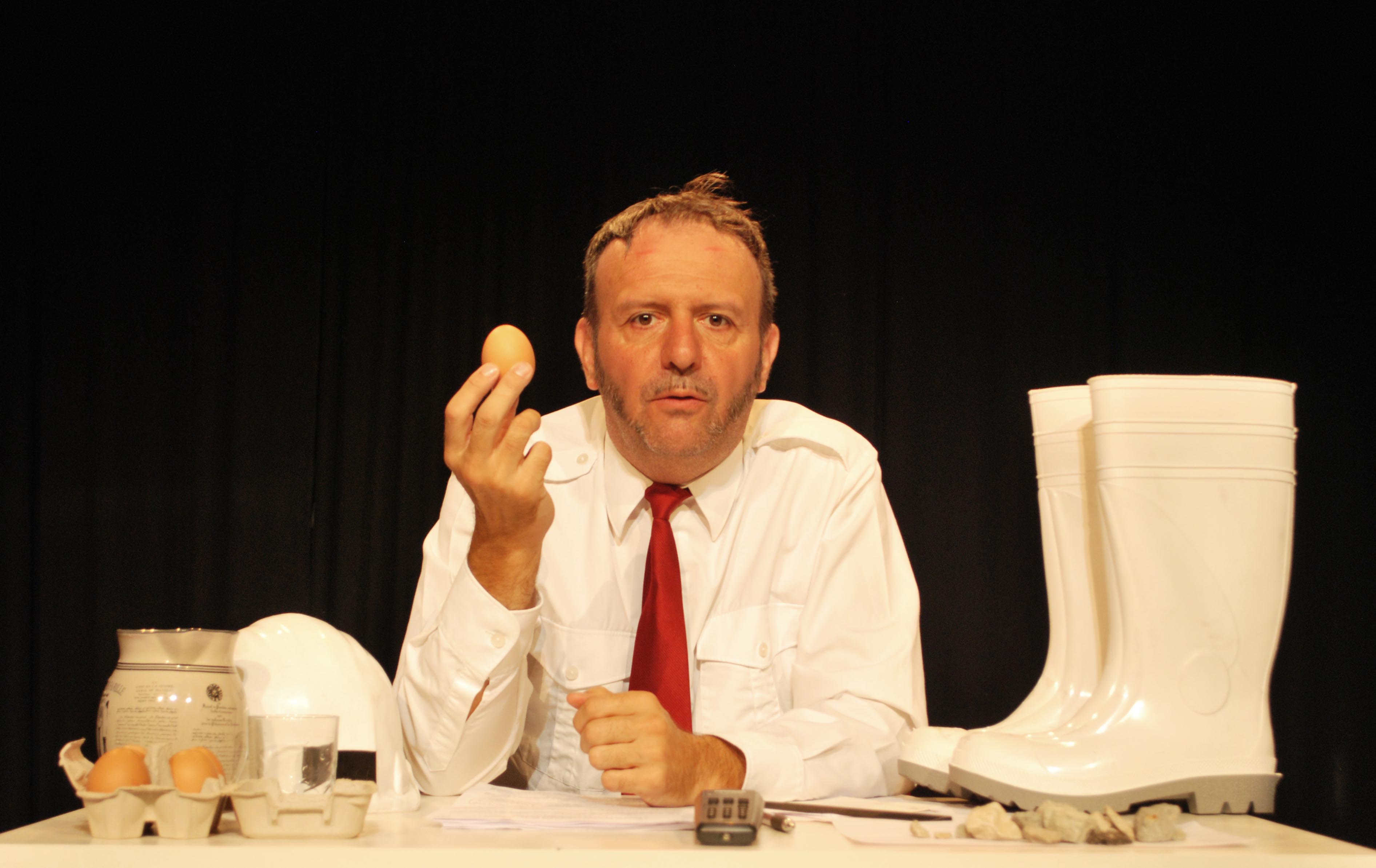 [Théâtre] Pourquoi les poules préfèrent être élevées en batterie ? - Jérôme Rouger - La Martingale