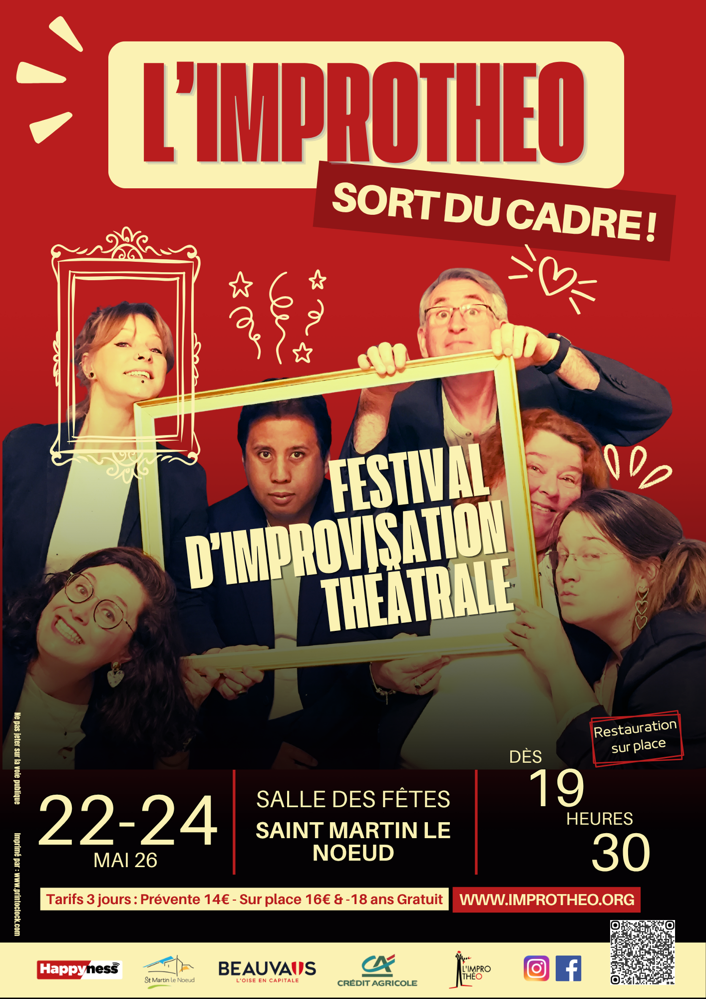 L'Improthéo sort du cadre - Le Festival 2026 — visuel événement