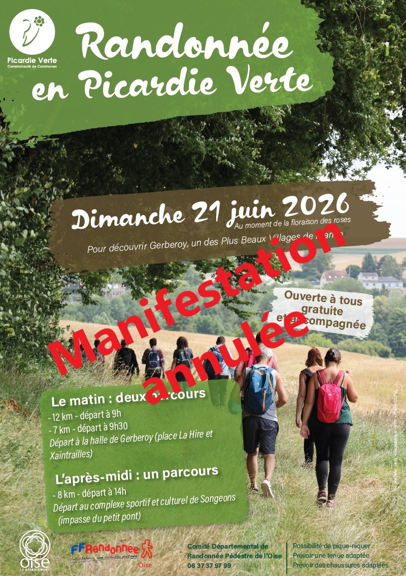 Annulé - Randonnée en Picardie Verte