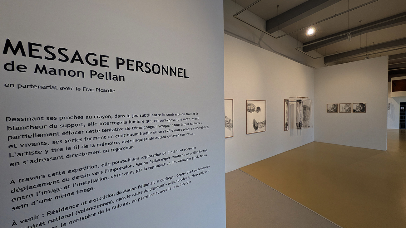 Exposition à Laon : "Message personnel"
