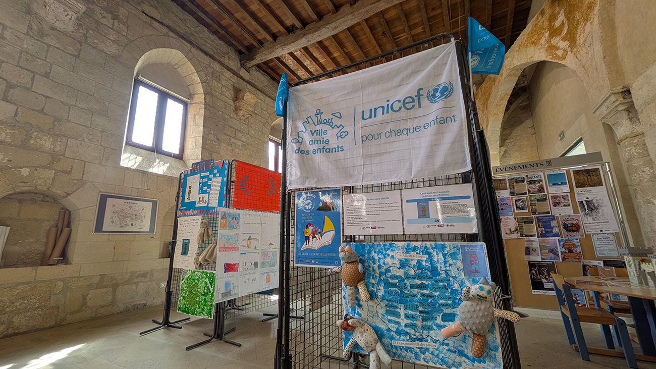 Exposition à Laon : "Prix de la littérature jeunesse de l’UNICEF"