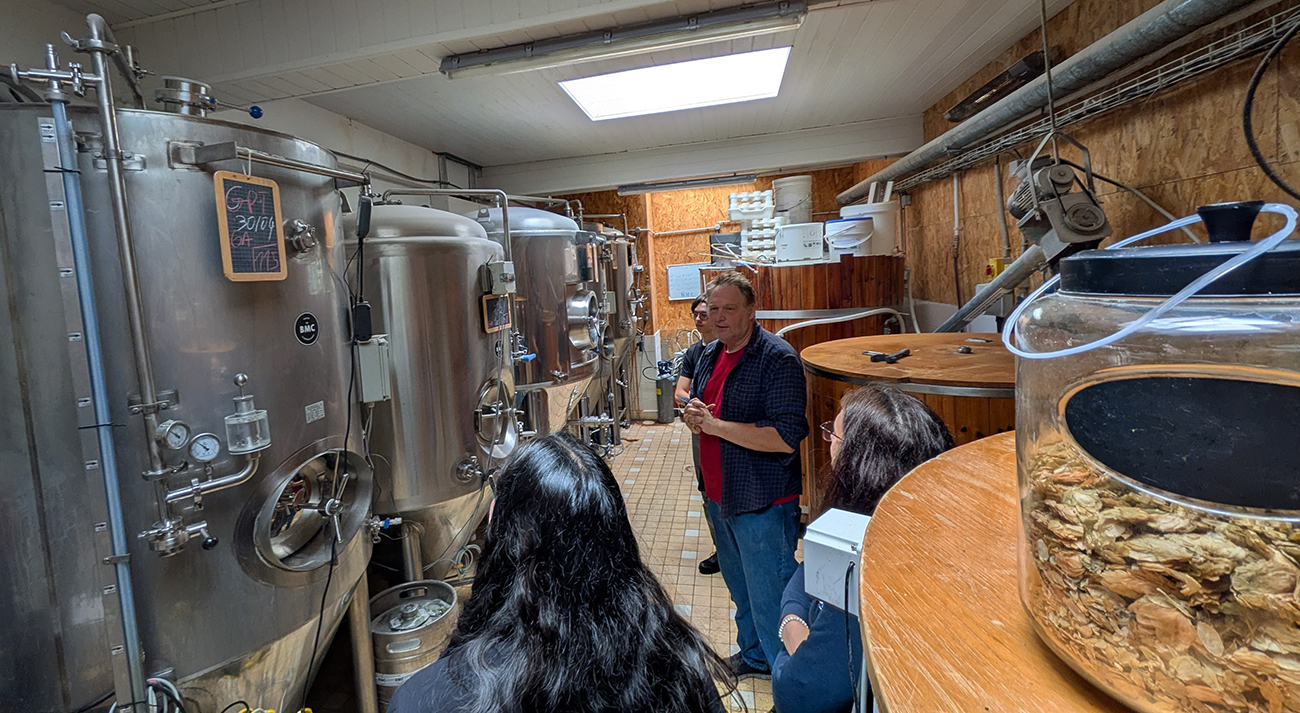 Visite de la Brasserie de la Montagne Couronnée à Laon