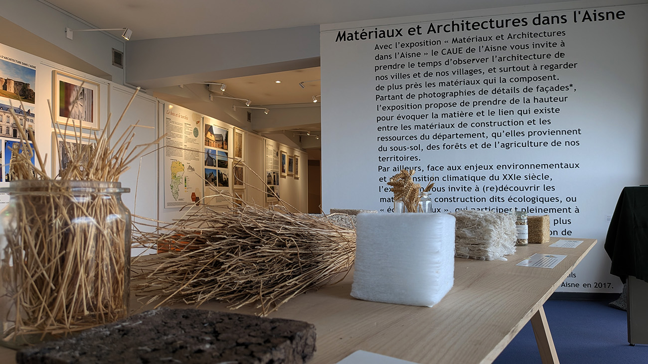 Exposition à Laon : "Matériaux et Architectures dans l’Aisne"