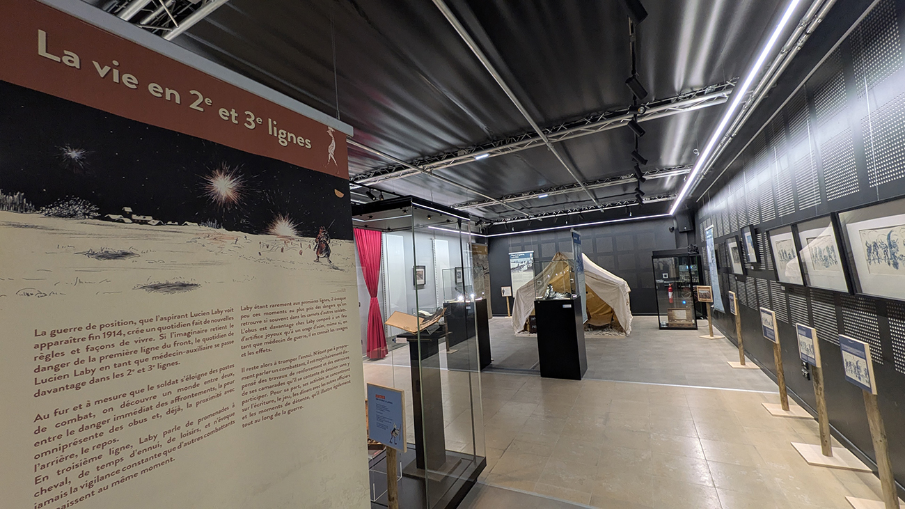 Exposition à la Caverne du Dragon : "Lucien Laby, un artiste dans la Grande Guerre"