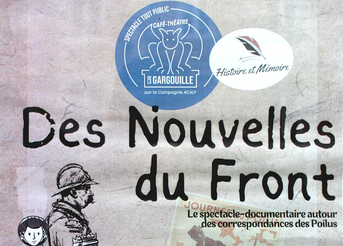 Spectacle Des nouvelles du front < Vauclair < Aisne < Picardie