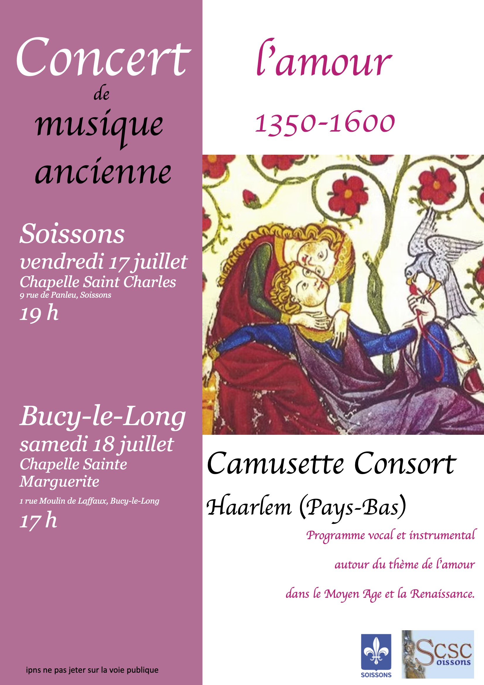 affiche camusette 2026