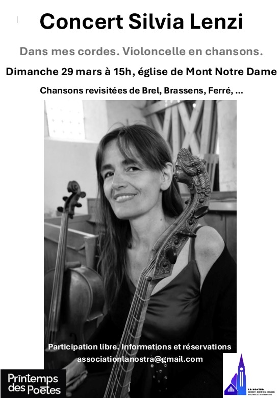 affiche concert Silvia Lenzi