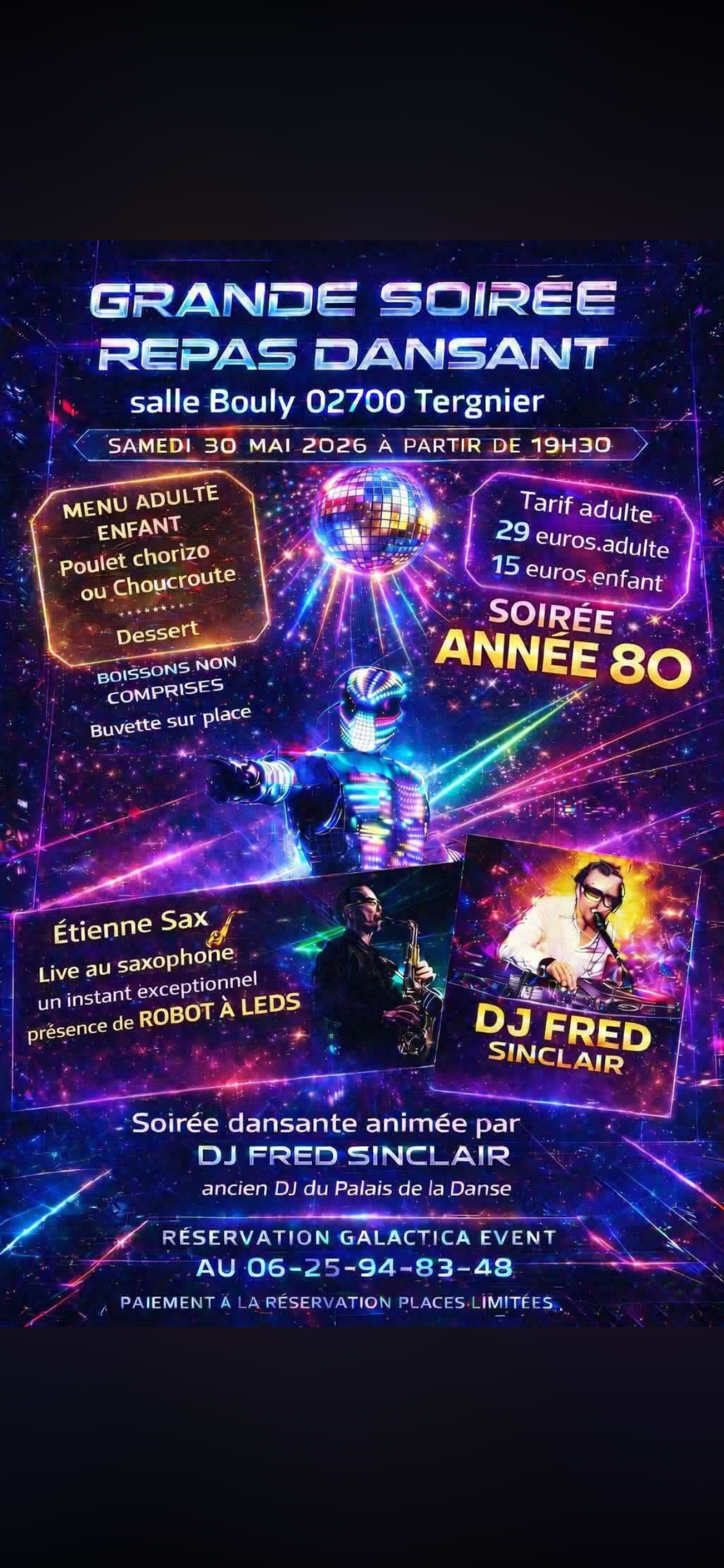 Grande Soirée Repas Dansant