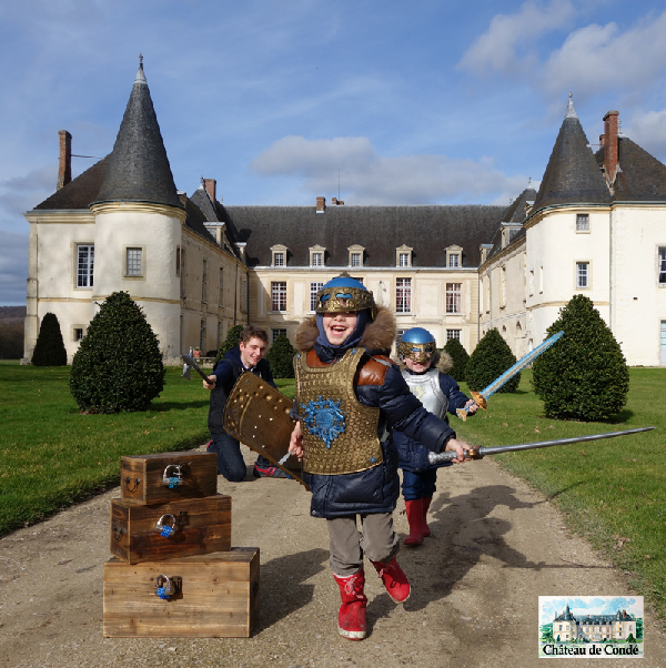 Chasse aux trésors : le trésor du Petit Prince Eugène au Château de Condé