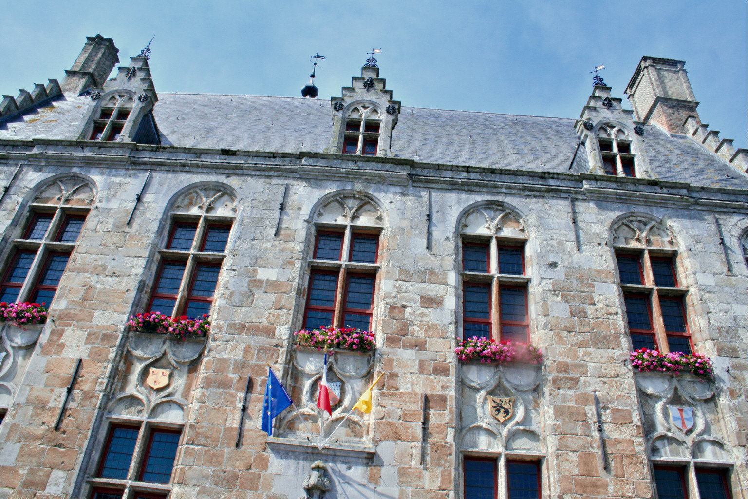 Visite de l'Hôtel de Ville d'Honschoote