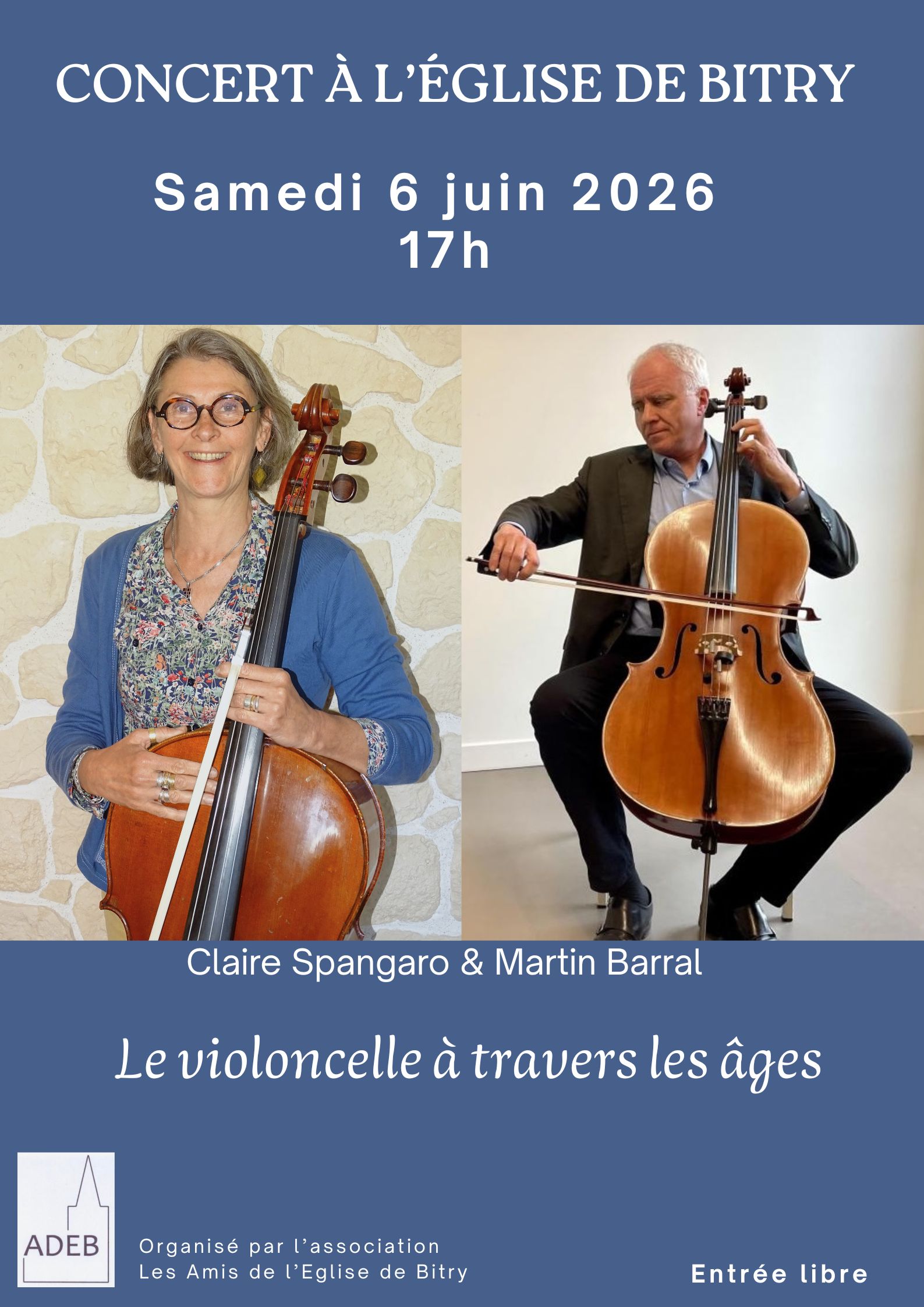 Concert à l'église de Bitry