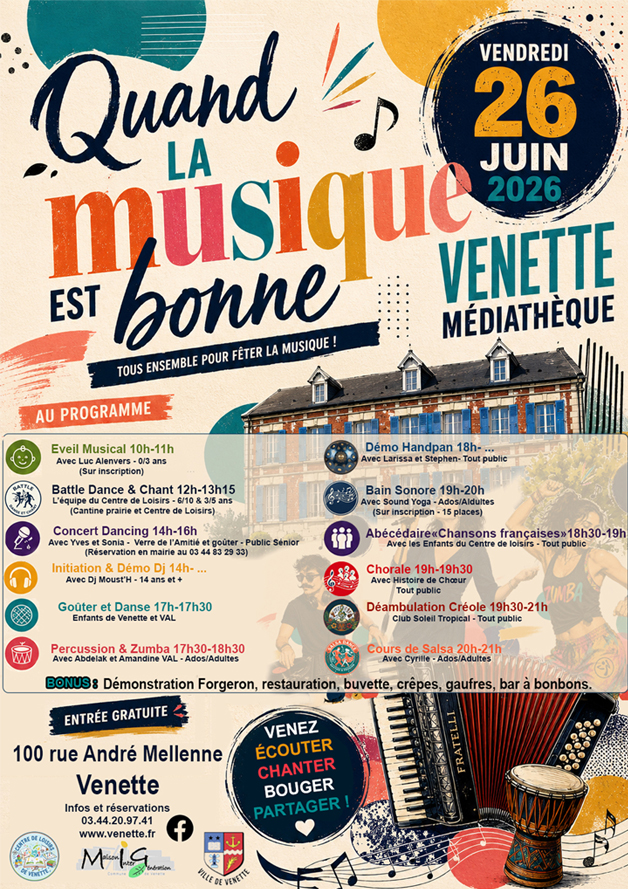 Fête de la musique "Quand la musique est bonne"